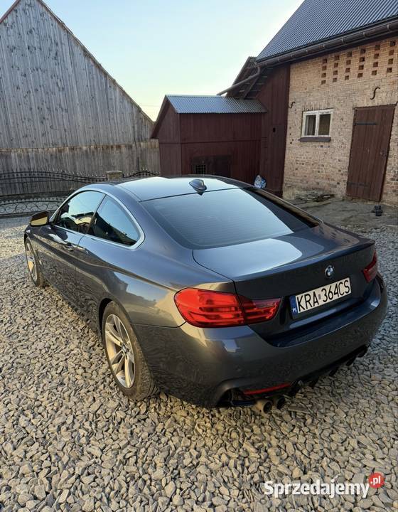 BMW 430i Lift Sport Line 252 Super Stan Zamiana nieuszkodzony Seria 4 małopolskie Jabłonka
