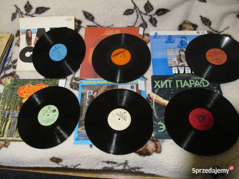 płyty winylowe zestaw 6 Lublin