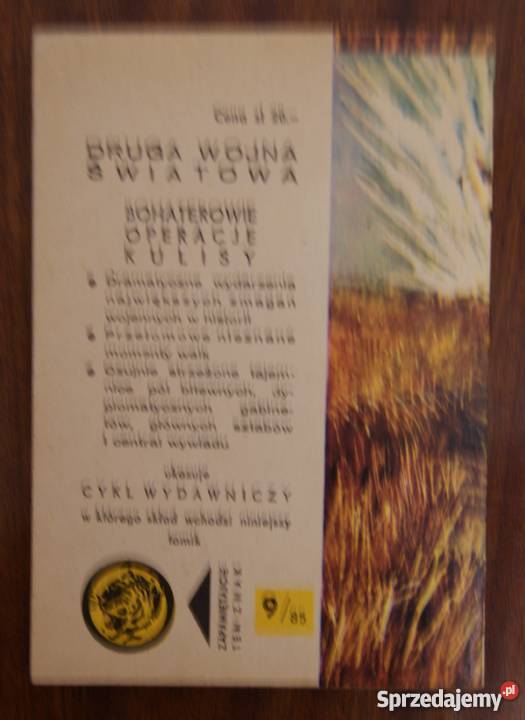 Żółty Tygrys Z ćwiczeń do boju 985 Parczew sprzedam