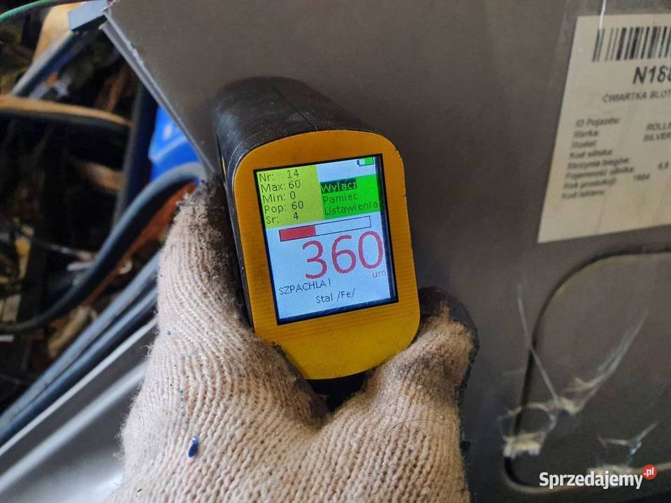 ĆWIARTKA BŁOTNIK LEWY TYŁ ROLLSROYCE SILVER kujawsko-pomorskie Lipno sprzedam