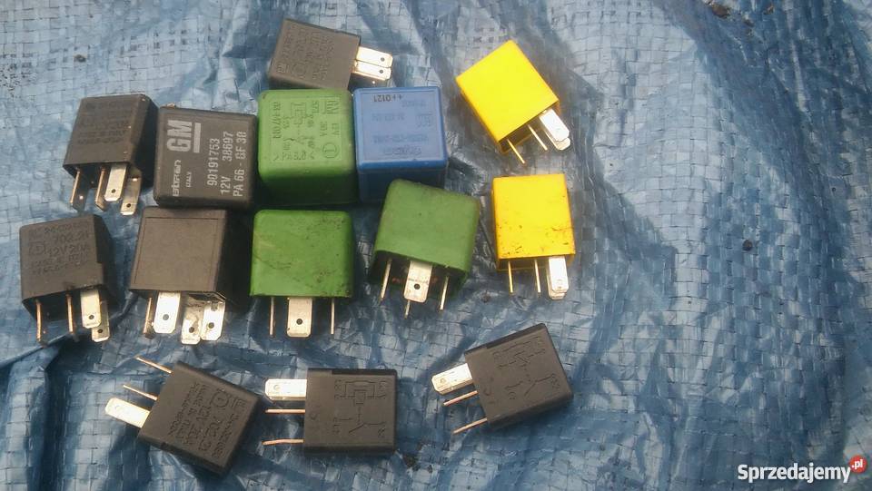 Przekaznik 12V 20A GM 24432680 OPEL 70221 dwa przekaźniki Strzelce Krajeńskie