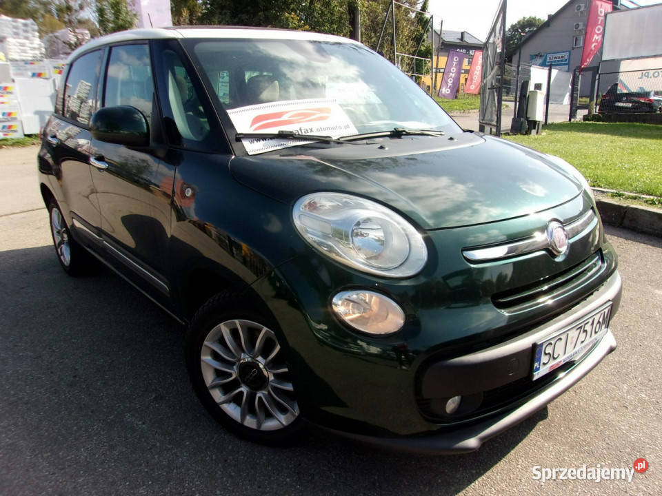 Fiat 500L L 14 Turbo Lounge Klimatronic 2stref 2 przyciemniane szyby Cieszyn