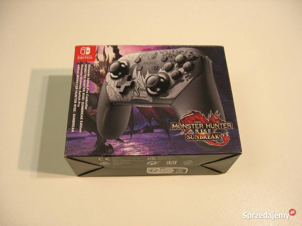 Nintendo Switch Pro Controller Monster Hunter Opole