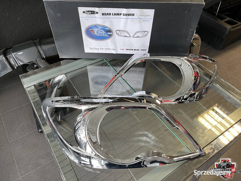 Nakładki ochronne na lampy przednie Toyota Hilux warmińsko-mazurskie sprzedam