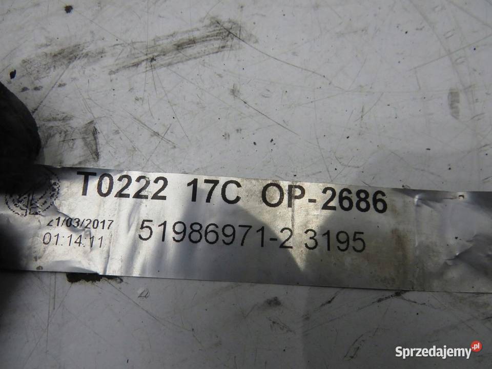 WĄŻ PRZEWÓD KLIMATYZACJI TIPO II 14 B 51986971 osobowe lubelskie