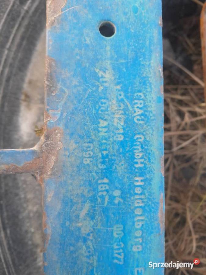 Dyszel zaczep przyczepy niemki 18 t dolnośląskie Strzelin sprzedam
