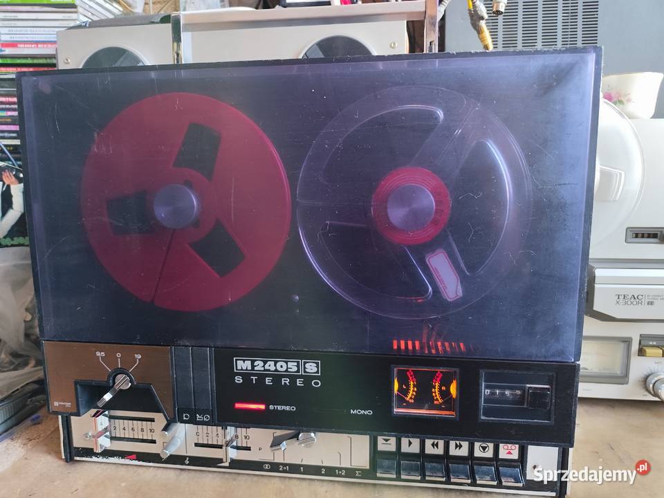 magnetofon szpulowy Unitra M2405S Forte 1979r Stargard