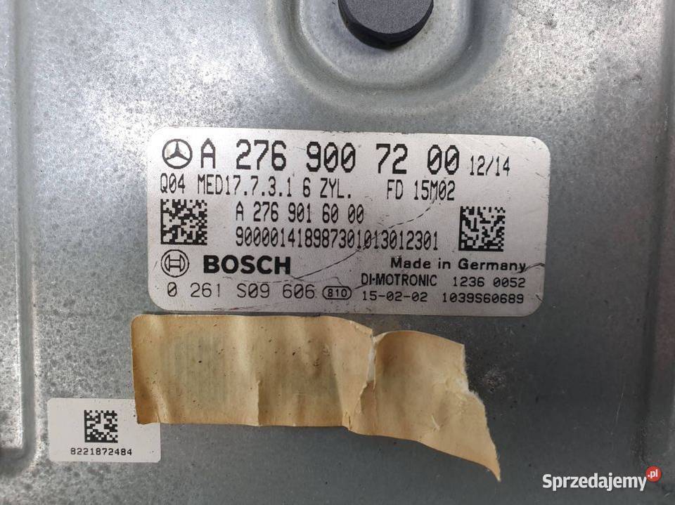 KOMPUTER SILNIKA ECU MERCEDES CLS 400 W218 Lipno