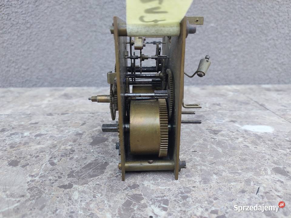 717 Mechanizm starego zegara ściennego Kienzle Tczew