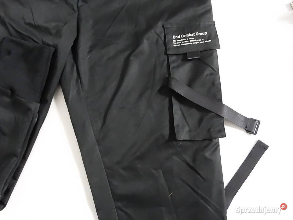 Nowe Spodnie Techwear Cargo Joggery Męskie Styl Biłgoraj