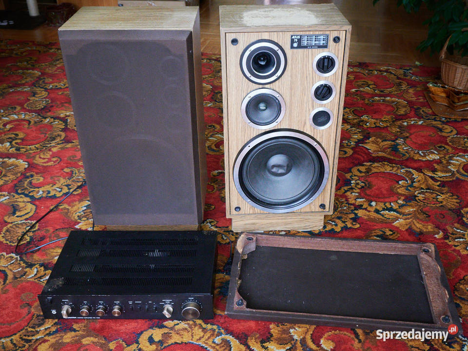 Kolumny Altus 75 i wzmacniacz Unitra PW 7020 Słupsk sprzedam