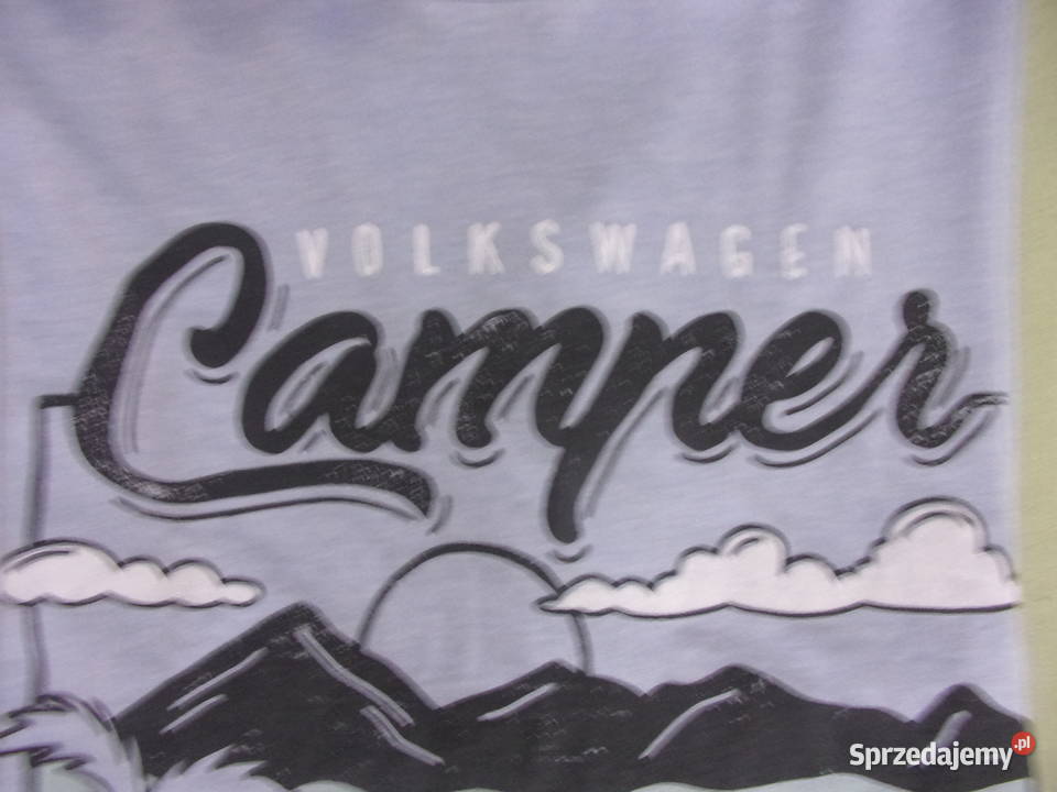 XXXL Volkswagen Campervan Koszulka BDUŻY
