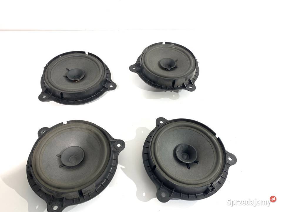 GŁOŚNIKI KOMPLET NISSAN QASHQAI J11 Crossover Sprzęt audio fabryczny