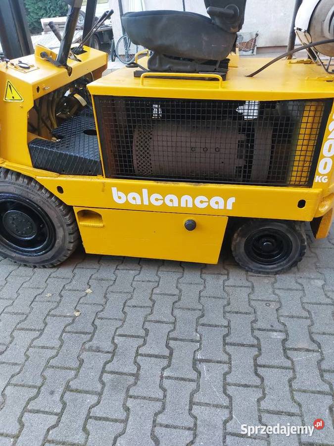 Wózek widłowy bułgar balkancar 32 tony udźwigu gaz Sieradz