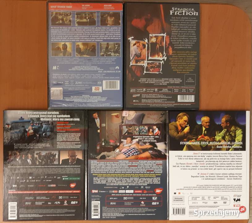 Kolekcja filmów DVD komedia akcja przygodowe Naruszewo