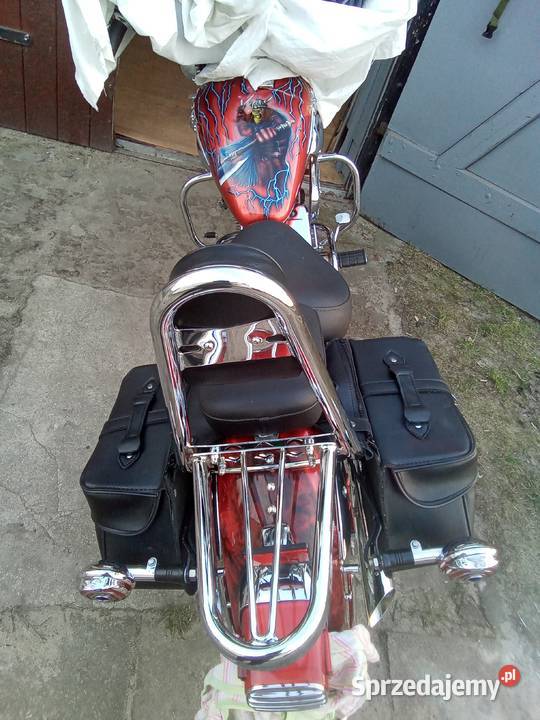 Oparcie pasażera Yamaha VIrago 125 wielkopolskie