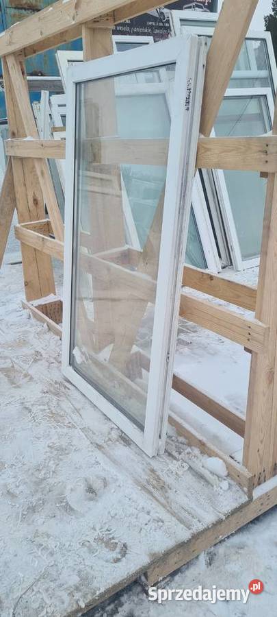 OKNA KacprzaK Witryna 77x133 FIX Używany PCV Lublin sprzedam