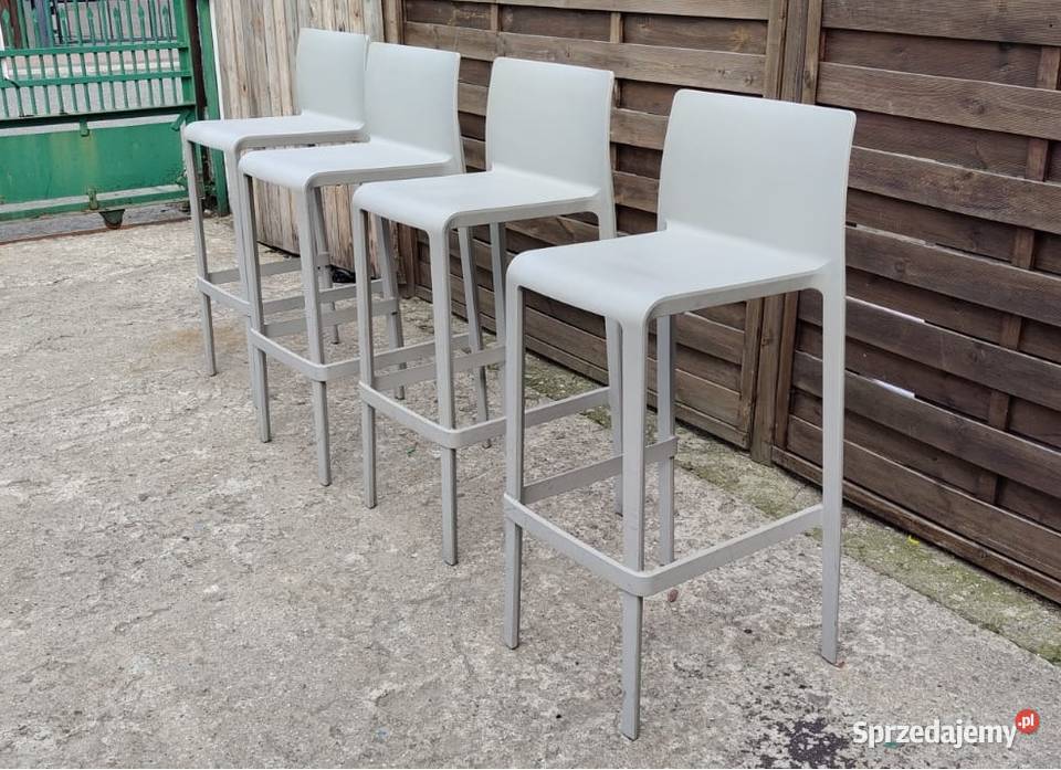 4 x hoker Pedrali Volt 678 wysoki barowy szary mazowieckie Warszawa