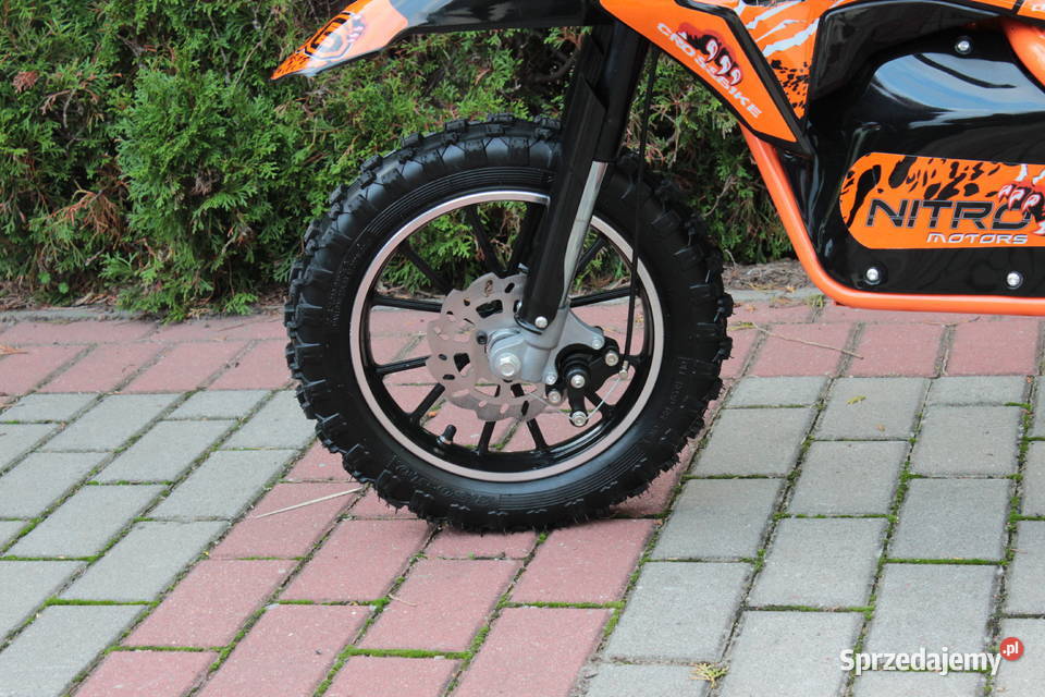 cross dirt bike 80W 36V 1010 calowy elektryczny cross KXD Goleniów