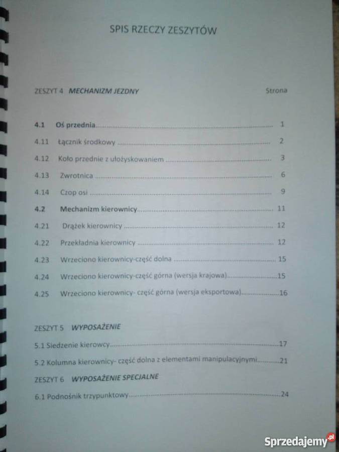 Naprawa mechanizmu jezdnego nosnik narzedzi RS