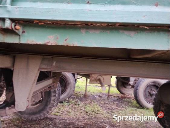 Przyczepa rolnicza 9 ton ładowności Agromet Dobków