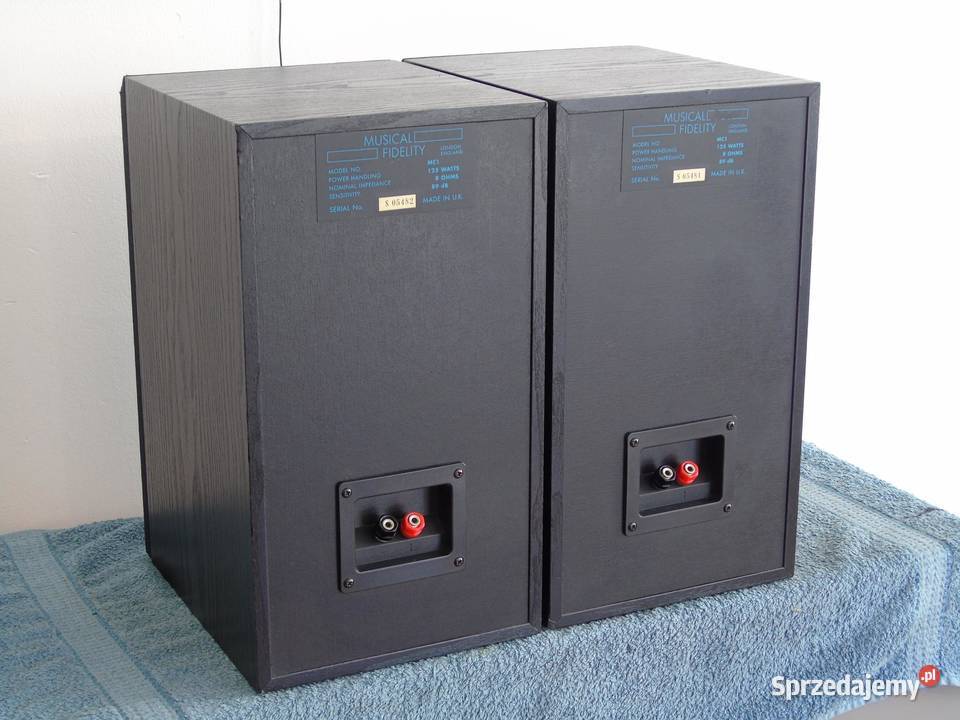Świetne kolumny stereo Musical Fidelity MC1 Jasło