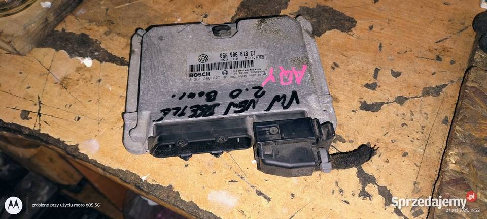 Sterownik komputer silnika VW 2 l benzyna 0 261 osobowe Lubin