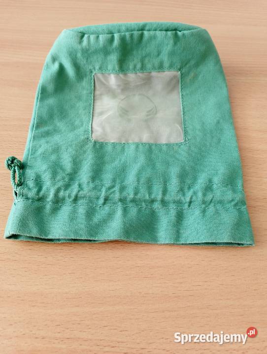 KOSMETYCZKA zielona Body Shop woreczek na Złotniki