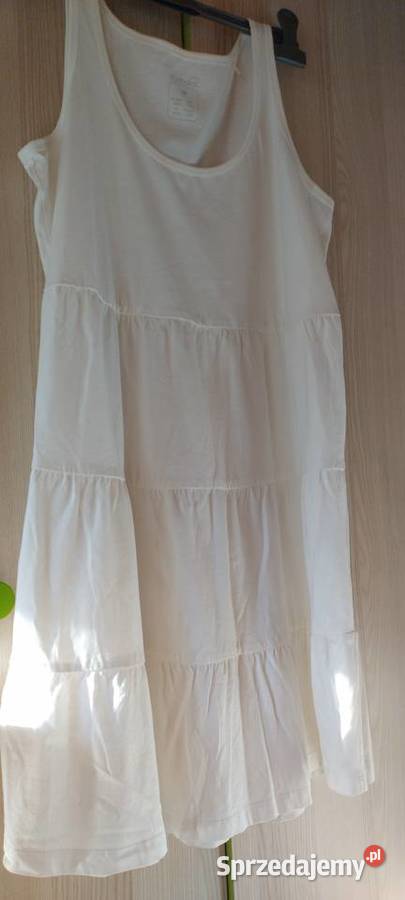 Sukienka biała długa Esmara Lublin