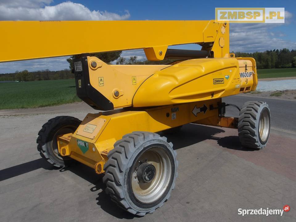 Podnośnik koszowy teleskopowy 20m JLG M600JP Dźwigi, podnośniki