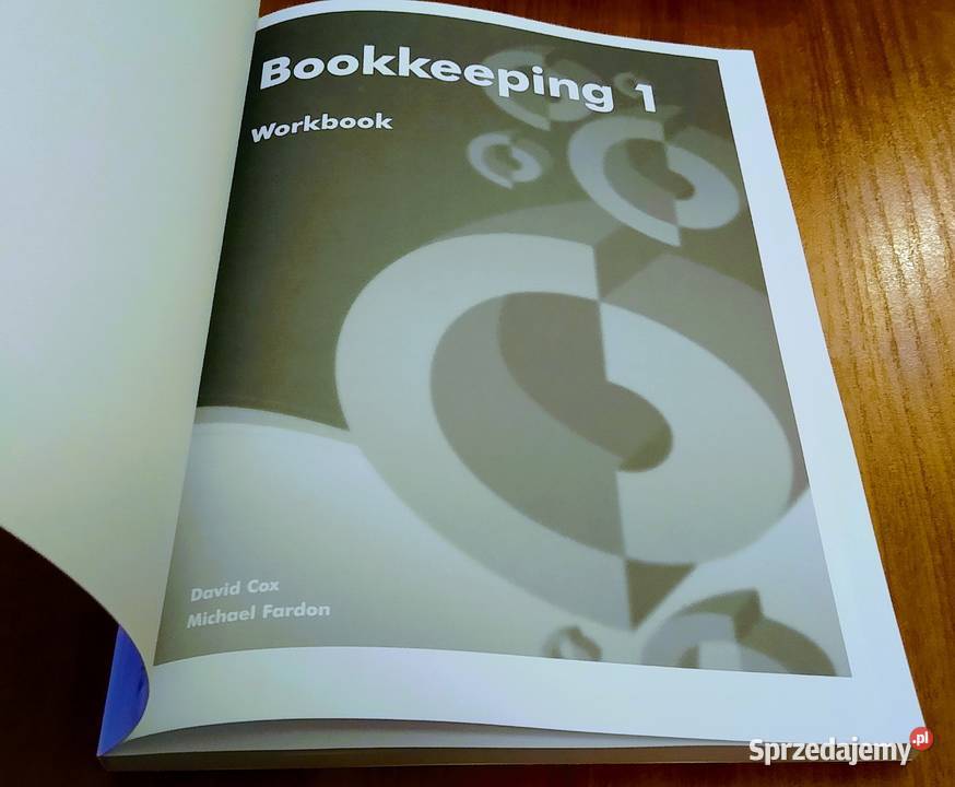 Bookkeeping 1 Workbook David Cox Michael Fardon pomorskie Gdańsk