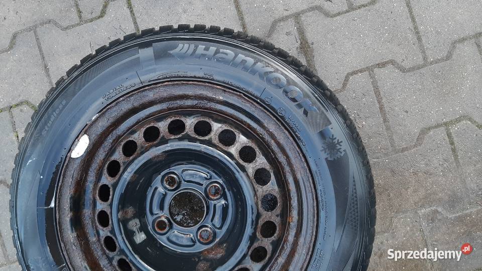 KOŁO OPONA ZIMOWA HANKOOK FELGA 17565 R14 2016