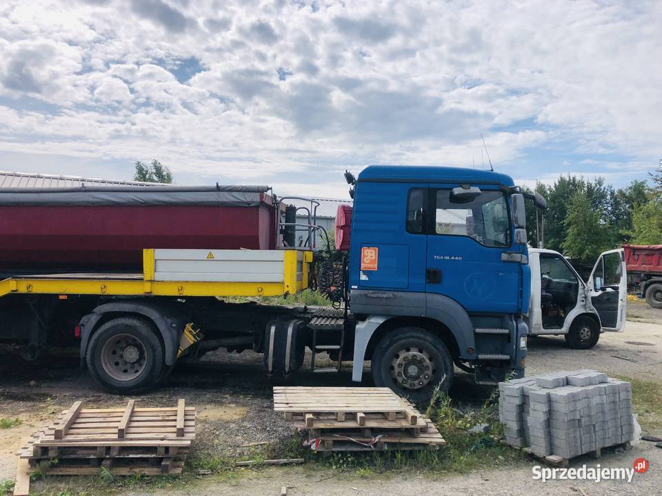 man tga 18440 naczepa berger n 32 nie