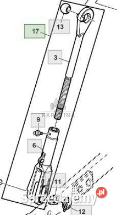 John Deere 6430 Premium Wrzeciono Łącznik wielkopolskie Jastrzębniki
