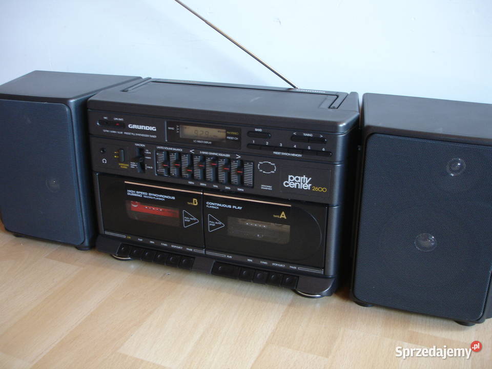 Radiomagnetofon GRUNDIG PARTY CENTER RR2600 Zielona Góra