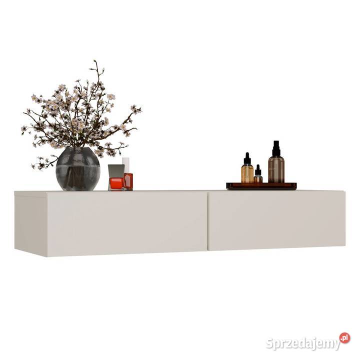 Toaletka wisząca MIKA 110 2 szuflady 40cm