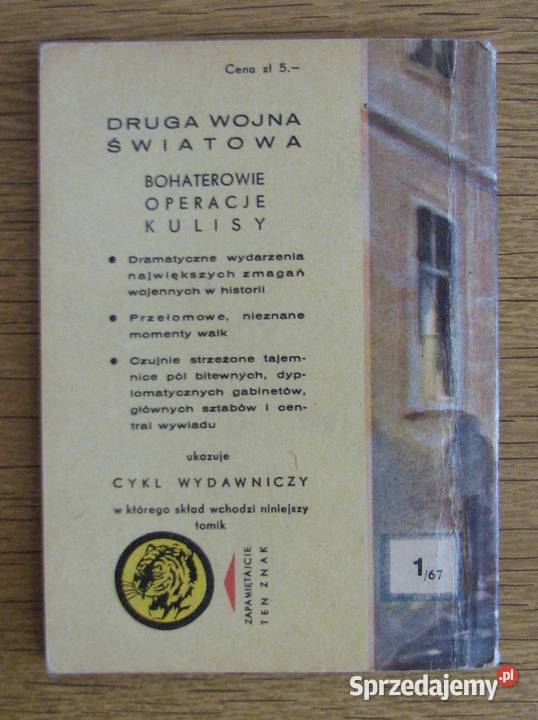 Żółty Tygrys Godziny grozy 167 historyczne