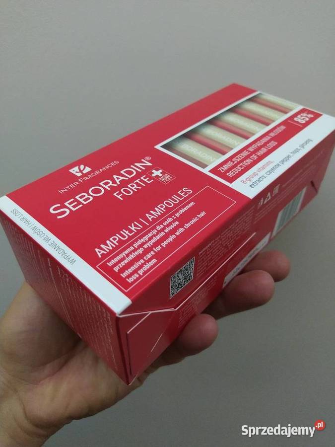 Ampułki Seboradin Forte Natur Technology przeciw Akcesoria do włosów Kraków