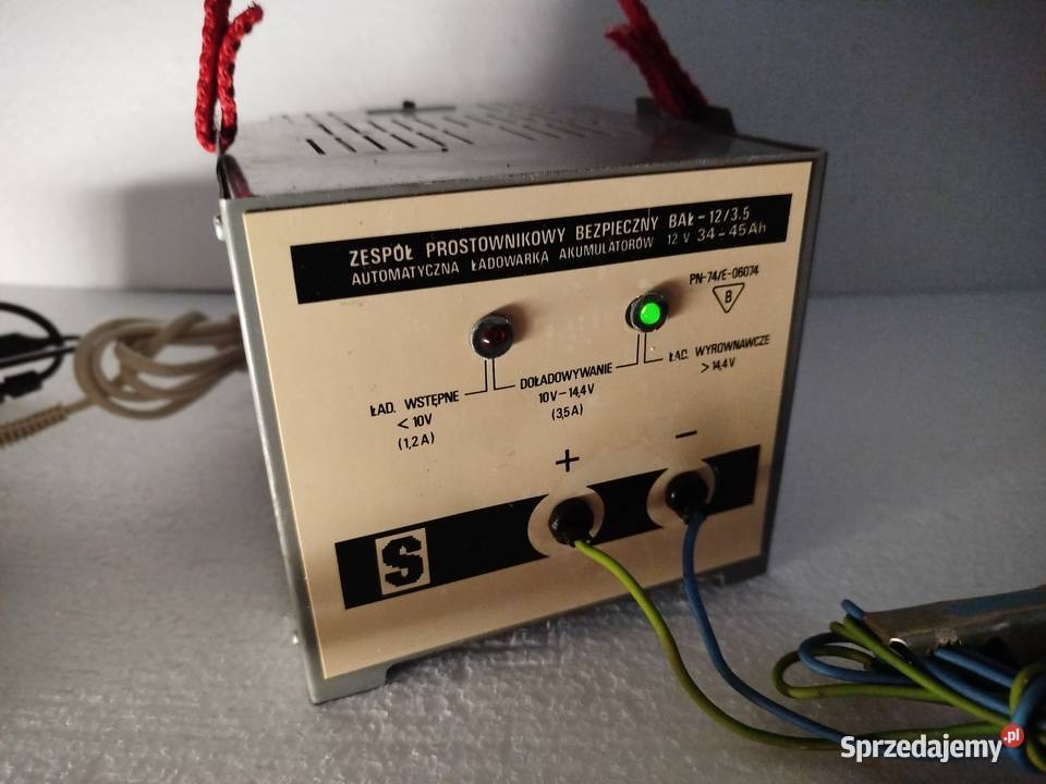 Prostownik BAŁ 1235 12V 3445Ah polski łódzkie Zgierz