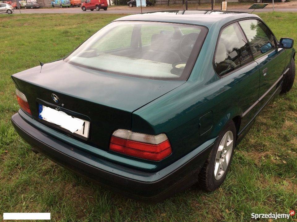 BMW E36 Coupe zielony Kościerzyna