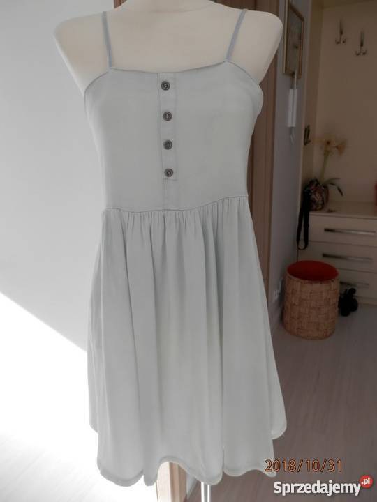 Sukienka Dżinsowa Jeansowa Błękitna Łomża sprzedam