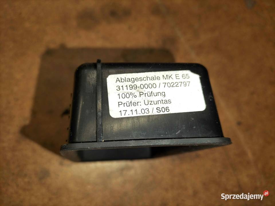 Schowek popielniczki BMWQ E65 E66Stan Poręba