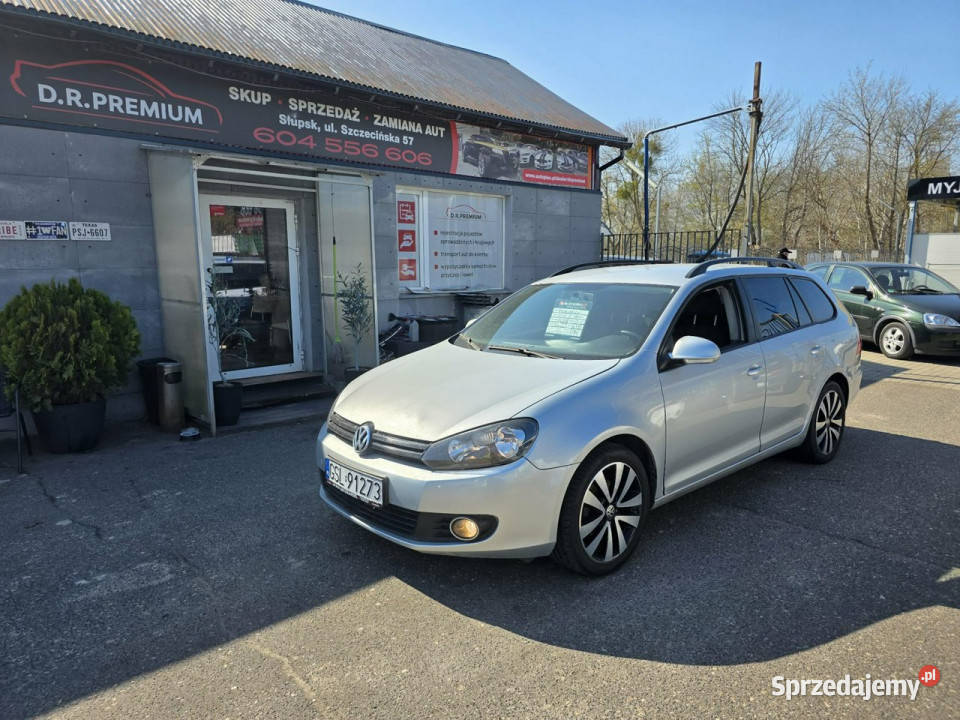 Volkswagen Golf 16 TDI 105 Klimatyzacja Alufelgi Rok produkcji 2009 Słupsk