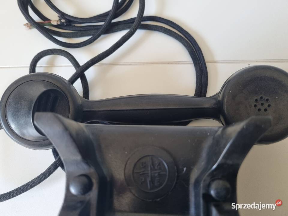 Zabytkowy telefon CZPE CB47 1951r przed RWT Pozostałe Solnica sprzedam