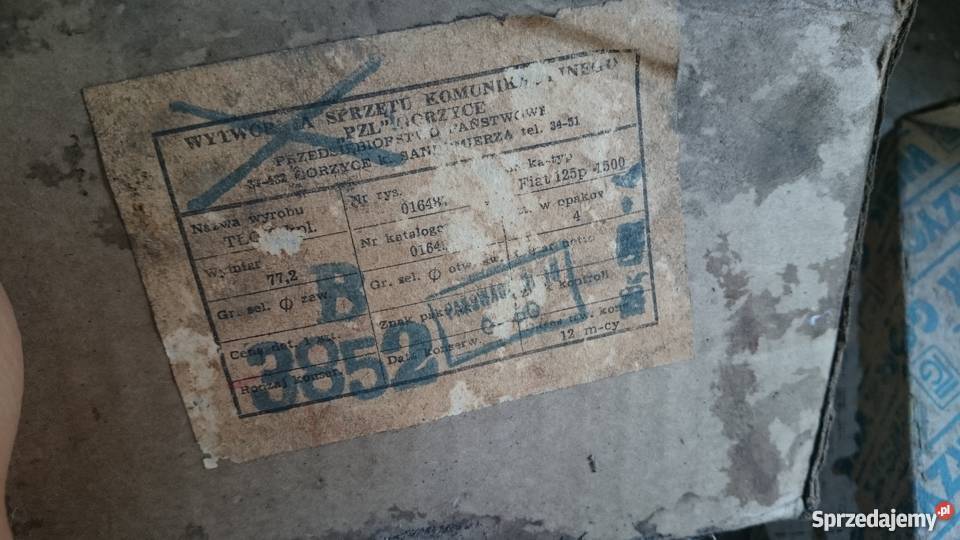 Komplet tłoków do Fiata 1500 szlif 772 blok silnika