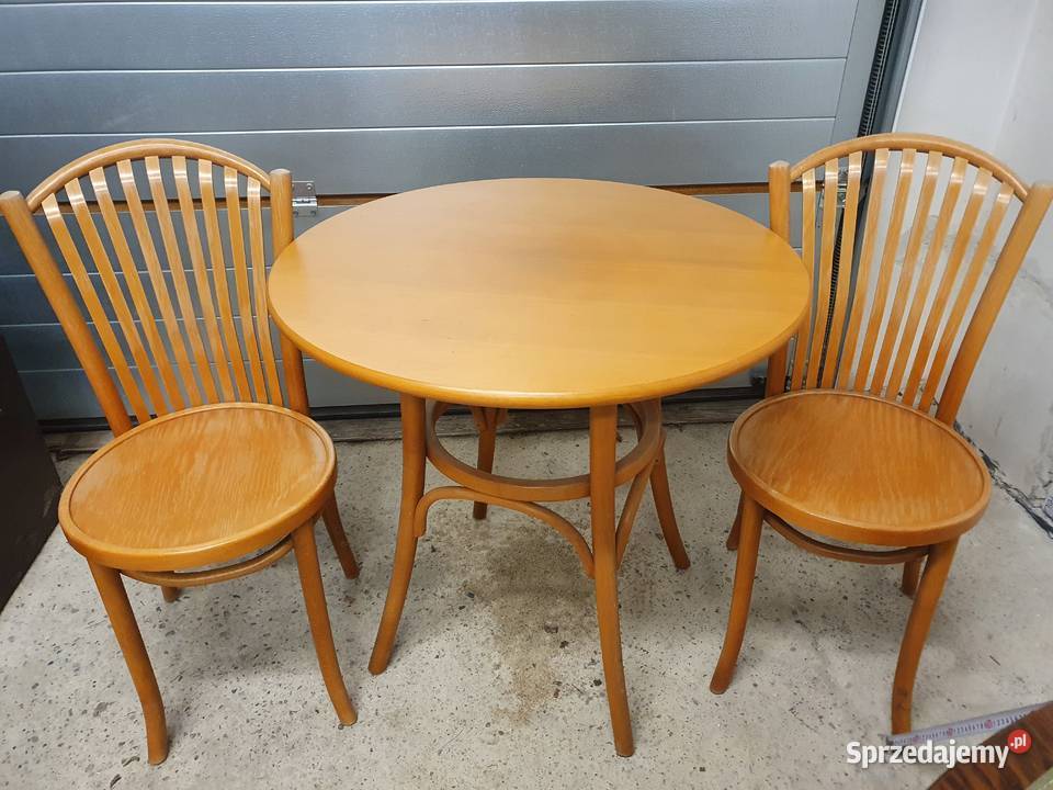 Stół z dwoma krzesłami Piła sprzedam
