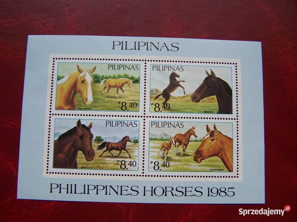 Filipiny 1989 MNH Fauna Konie Tychy sprzedam