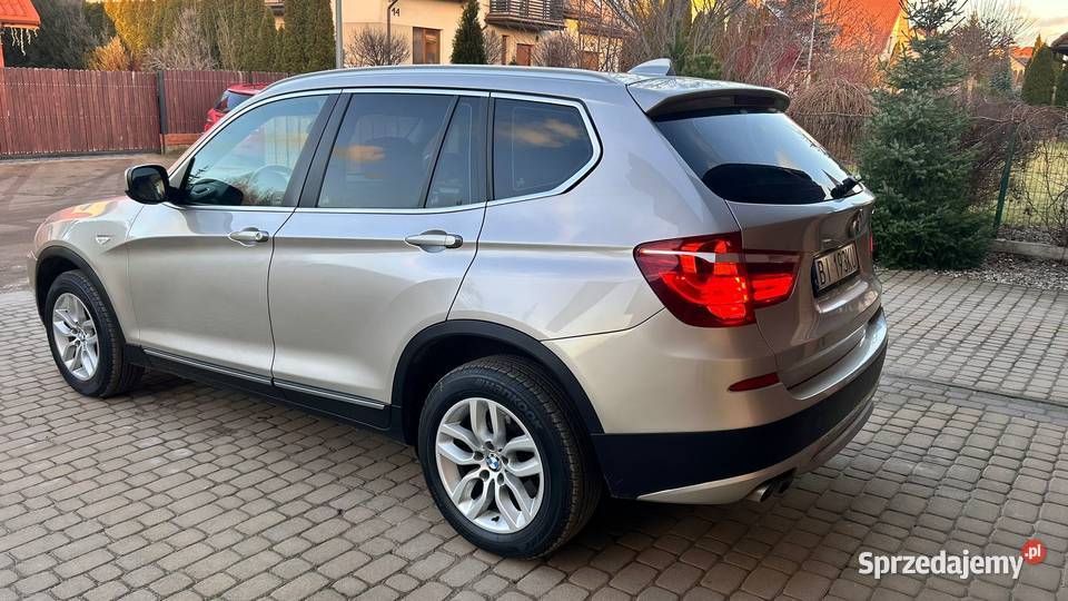 BMW X3 30d xDrive Rok produkcji 2013 Białystok