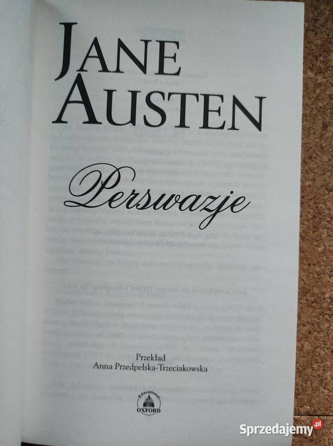 Perswazje Jane Austen Kielce