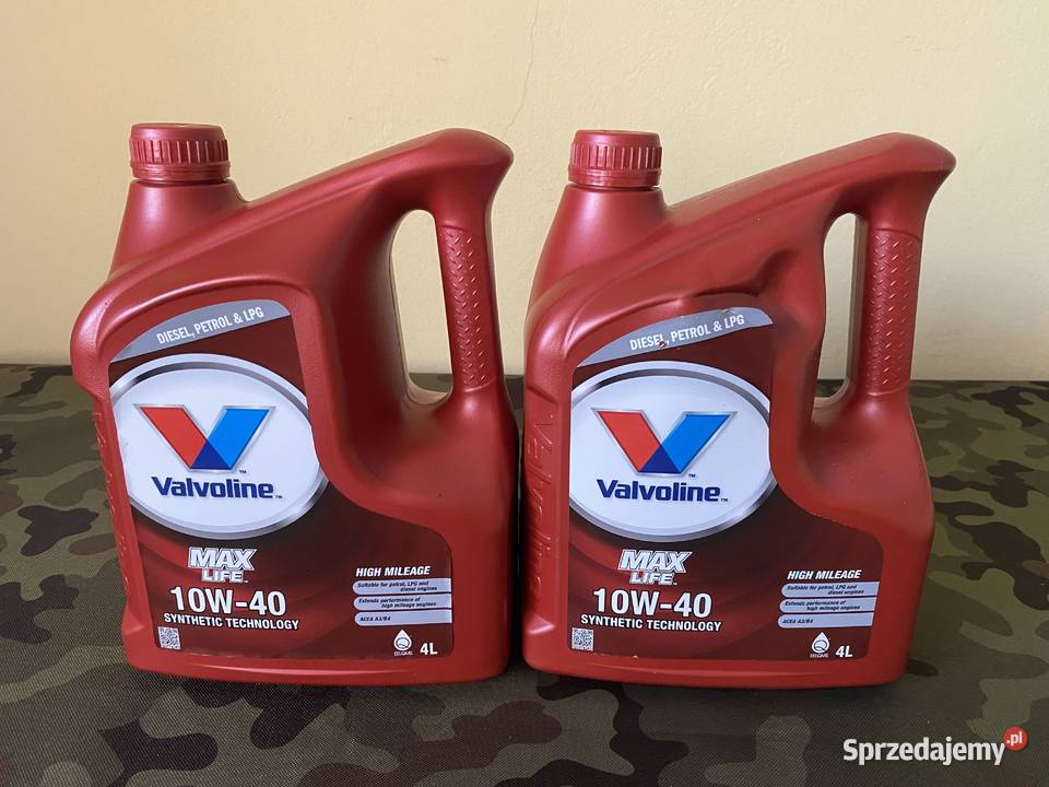 VALVOLINE MAXLIFE 10W40 olej silnikowy 2x4L Radzyń Podlaski